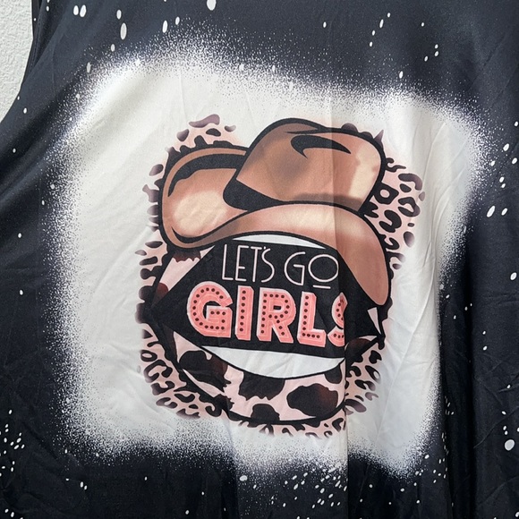 Western graphic silky tee - Picture 2 of 5